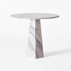 Hexagon Dining Table Albanian Grey 120 | Esstische | Dustydeco