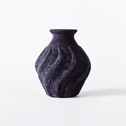 Swirl Vase Small Black | Vasen | Dusty deco