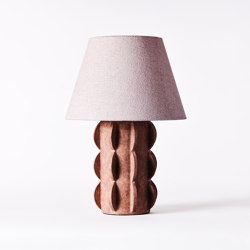 Arcissimo Table Lamp Large Brown | Lámparas de sobremesa | Dusty deco