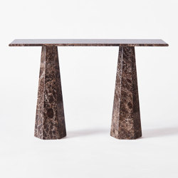 Hexagon Console Dark Emperador | Console tables | Dusty deco