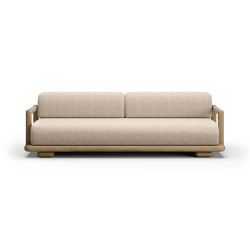 Caleo - Natural 2 Seater Sofa | Sofas | SNOC