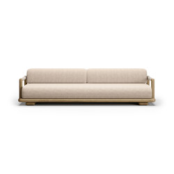 Caleo - Natural 3 Seater Sofa | Sofas | SNOC