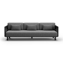 Éclat - Nightfall 3 Seater Sofa | Canapés | SNOC