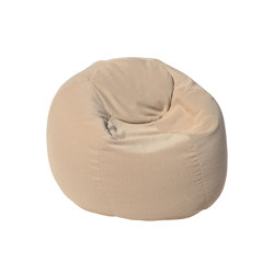 Poufs XL and Coussins | Pouf XL extérieur éponge déhoussable beige | Poufs géants | MX HOME