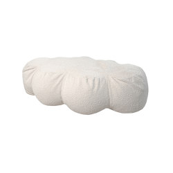 Interior sofas | Cloud pouf with removable curly wool cover | Pouf | MX HOME