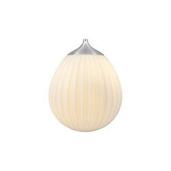 Around The World | mini lampshade + Pendant Top Cover, brushed steel |  | UMAGE