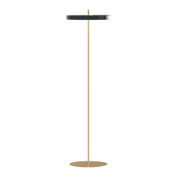 Asteria | floor lamp, anthracite grey, brass | General lighting | UMAGE