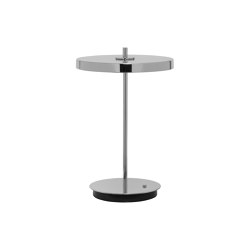 Asteria Move | medium, portable lamp, polished steel, brass | General lighting | UMAGE