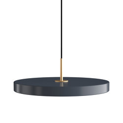 Asteria Plus | pendant lamp, medium, anthracite grey | Lampade sospensione | UMAGE