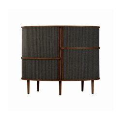 Audacious | highboard, dark oak, shadow | Buffets / Commodes | UMAGE