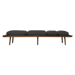 Lounge Around | daybed, dark oak, shadow | Day beds / Lounger | UMAGE