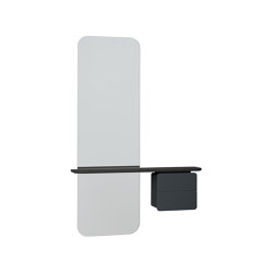 One More Look | mirror, black oak, anthracite grey | Wall mirrors | UMAGE