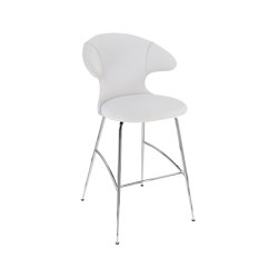 Time Flies | bar stool, sterling, chrome legs | Bar stools | UMAGE