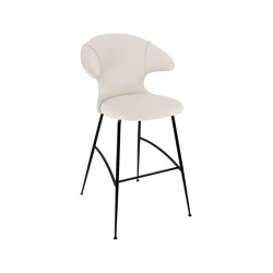 Time Flies | bar stool, white sands, black legs | Bar stools | UMAGE