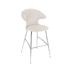 Time Flies | bar stool, white sands, chrome legs | Bar stools | UMAGE