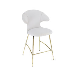 Time Flies | counter stool, sterling, brass legs | Taburetes | UMAGE