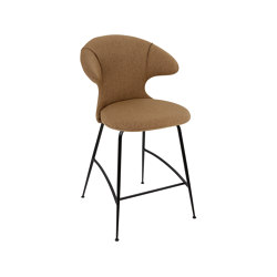 Time Flies | counter stool, sugar brown, legs black | Sgabelli | UMAGE