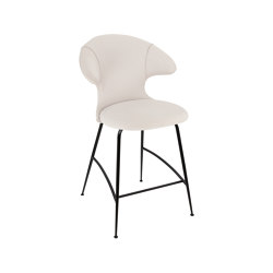 Time Flies | counter stool, white sands, black legs | Tabourets | UMAGE