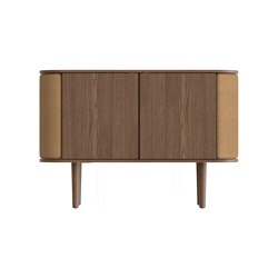 Treasures | cabinet, 2-doors, dark oak, sugar brown | Sideboards | UMAGE