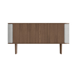 Treasures | cabinet, 3-doors, dark oak, sterling | Sideboards / Kommoden | UMAGE