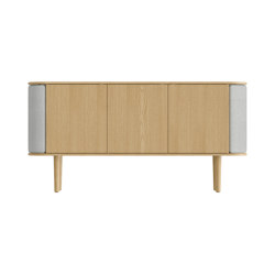 Treasures | cabinet, 3-doors, oak, sterling | Sideboards | UMAGE