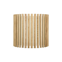 Komorebi | lampshade, circle, large, oak | Leuchten Zubehör | UMAGE