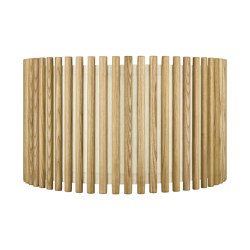 Komorebi | lampshade, circle, large, oak | Leuchten Zubehör | UMAGE