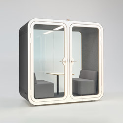 Dancoo Dawn 2D | Smart Pod | Smart office Pod | Smart meeting Pod | Room in room | Dancoo Acoustic Pods