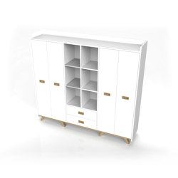 Aranea Bookcase composition | Scaffali | Menexes