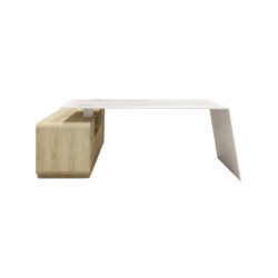 Vog Exclusive Office Desk with sideboard | Escritorios | Menexes