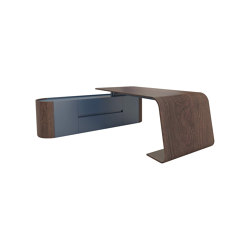 Wind Exclusive Office Desk with sideboard | Escritorios | Menexes