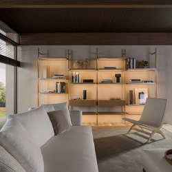 Hector | Sistema Giorno e Libreria | Shelving | Molteni & C