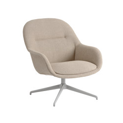 Fiber Lounge Armchair | Swivel Base | Armchairs | Muuto