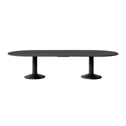 Midst Conference Table w. Power cut-out | 2 x Pandora Power Unit | 330 x 140 cm / 129.9 x 55.1" | Tables collectivités | Muuto