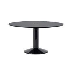 Midst Table w. power cut-out | Ø 140 cm / 55.12" | Tables de repas | Muuto