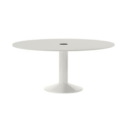 Midst Table w. power cut-out | Ø 160 cm / 62.99" | Dining tables | Muuto