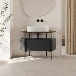 Floorstanding structure OPN22BAR | Mobili lavabo | CERAMICA GLOBO