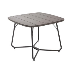 Violino | Table Aluminum, 90x90 cm | Dining tables | MBM