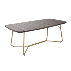 Violino | Table Stainless Steel, 200x100 cm | Dining tables | MBM