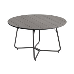 Violino | Table Aluminum, ∅ 150 cm | Dining tables | MBM