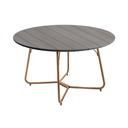 Violino | Table Stainless Steel, ∅ 150 cm | Tables de repas | MBM