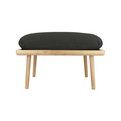 Lounge Around Shuffle | pouffe, oak, shadow | Pufs | UMAGE