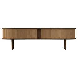 Audacious | TV bench, dark oak, sugar brown | Sideboards / Kommoden | UMAGE