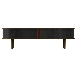 Audacious | TV bench, dark oak, shadow | Aparadores | UMAGE