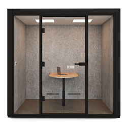 Connect 4 Black | Office Pods | JUUNOO