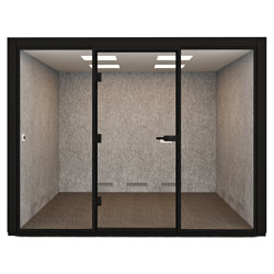 Connect 8 Black | Office Pods | JUUNOO