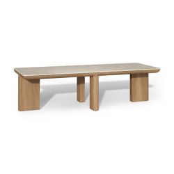 Amanu low table 155x58 h 42 cm | Coffee tables | Tribù