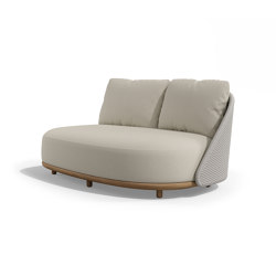 Elio 2-seater Meridienne left | Sofas | Tribù