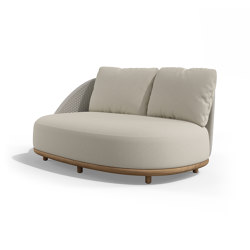 Elio 2-seater Meridienne right | Sofas | Tribù