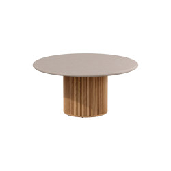 Otto table à manger basse dia 148 cm h 64cm